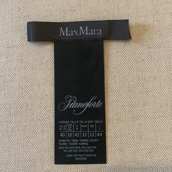 Max Mara navy beaded gown - Picture 9 of 10